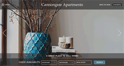 Desktop Screenshot of liveatcannongate.com